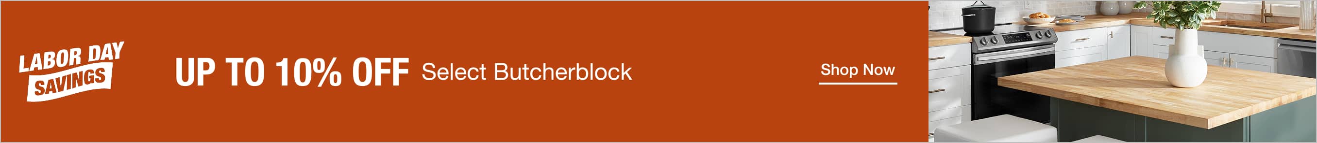 Shop Savings on Select Online Butcherblock Countertops