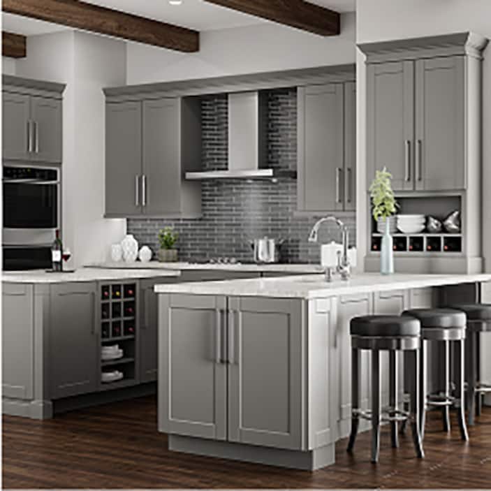 Gray Cabinets
