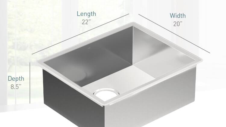 Image for How to Measure a Kitchen Sink