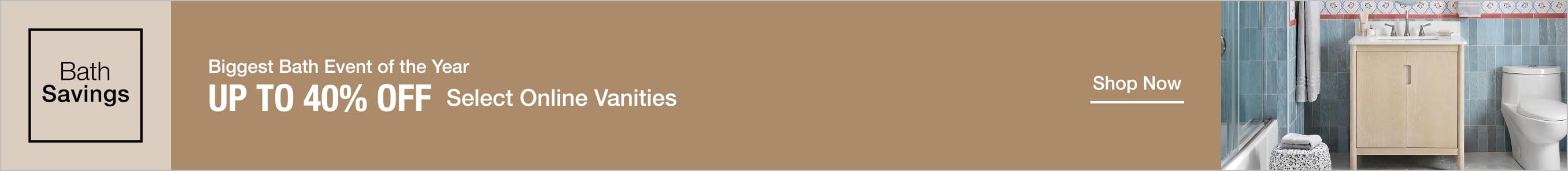 Select Online Vanity Top Savings