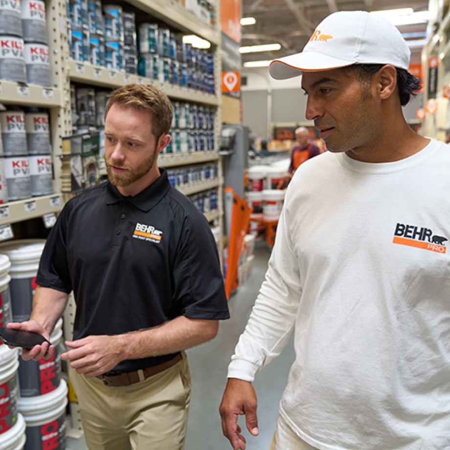 DEDICATED & KNOWLEDGEABLE BEHR® PRO REPS DEDICATED & KNOWLEDGEABLE BEHR® PRO REPS