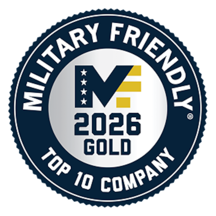 Military Friendly Top 10 Company