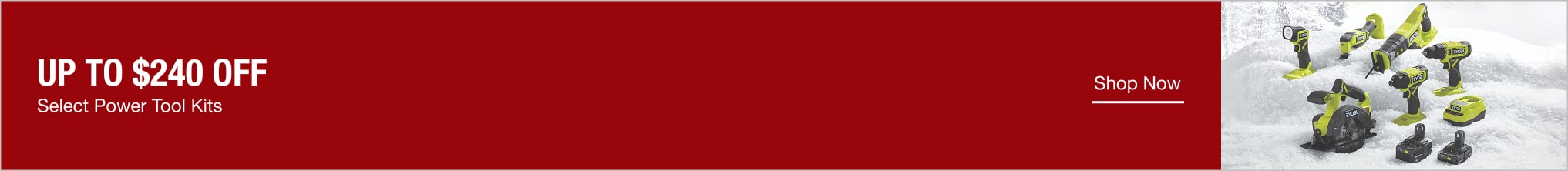 Up to $240 Off Select Power Tool Kits