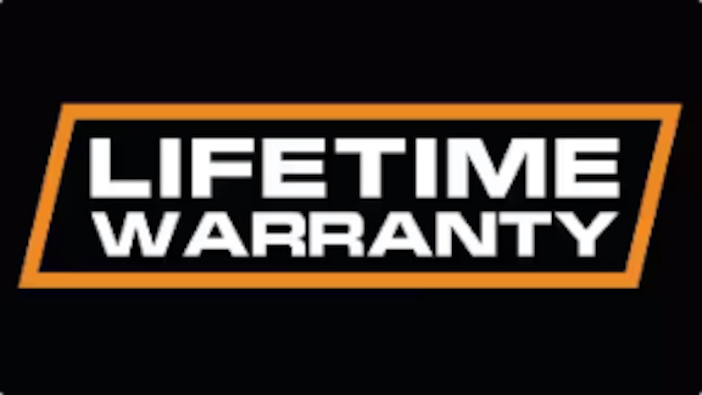 Lifetime Warranty