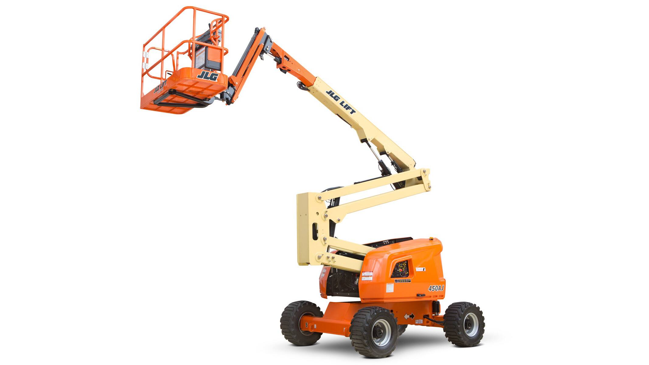 45 ft. Articulating Boom Lift with Jib - 4WD