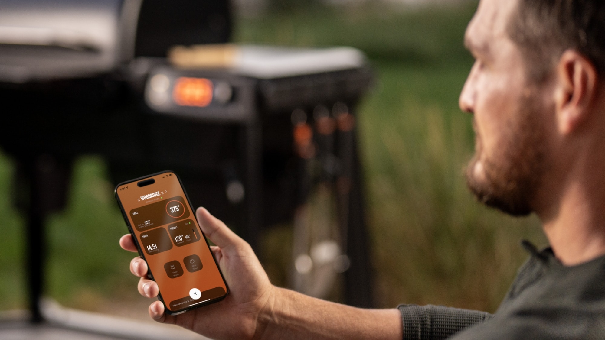 Image for GRILL ON, NO MATTER THE WEATHER