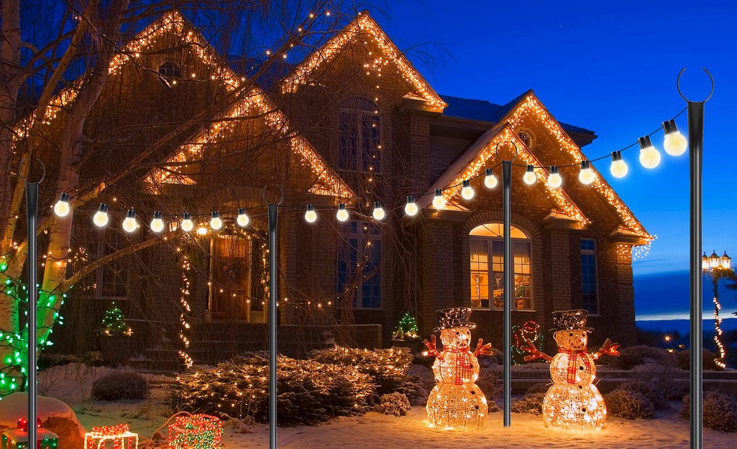 How to Hang Lights for Christmas - The Home Depot