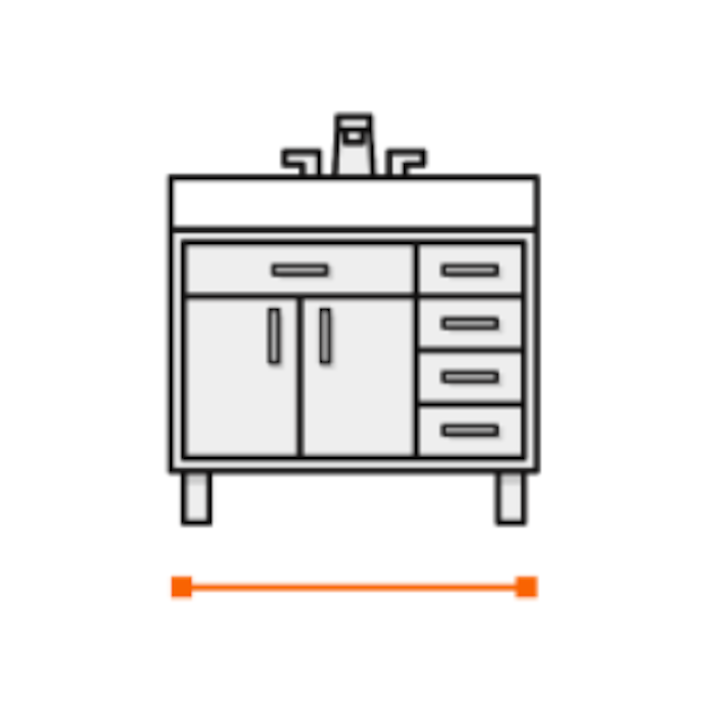 Vanities 31 - 36 In.