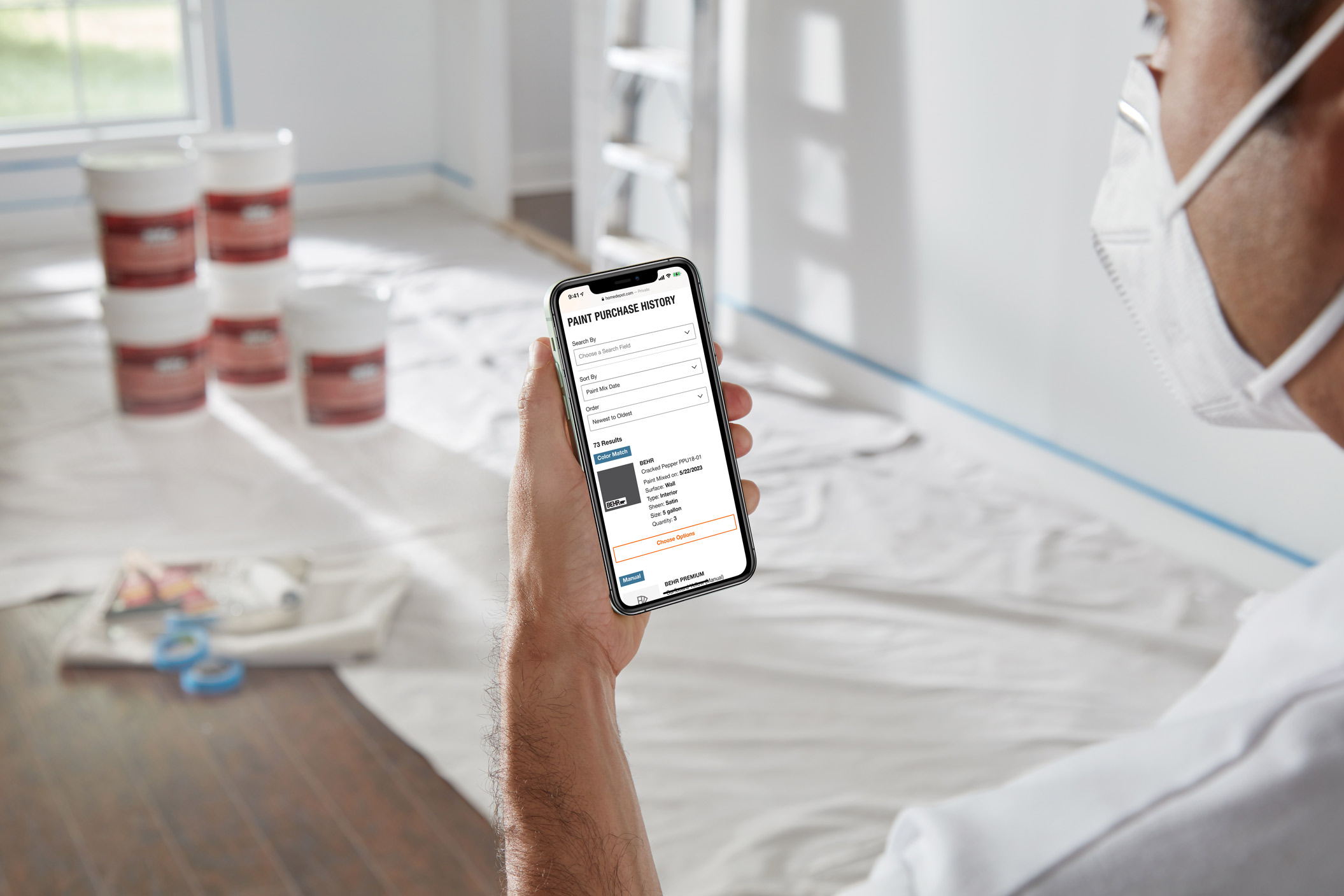 Image for REORDER TINTED PAINT FAST