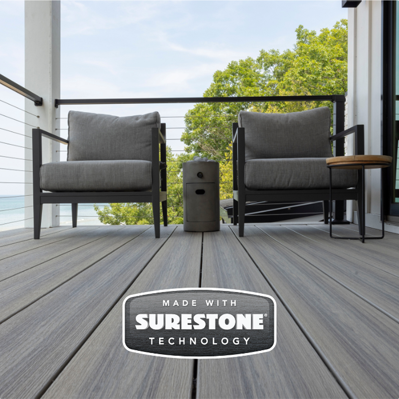 A NEW STANDARD IN DECKING: SURESTONE TECHNOLOGY