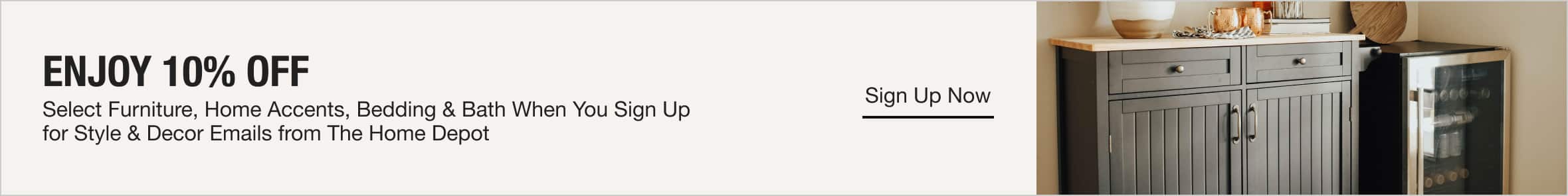 Flat 10% Discount on Furniture, Home Appliances, Industrial Supplies and more