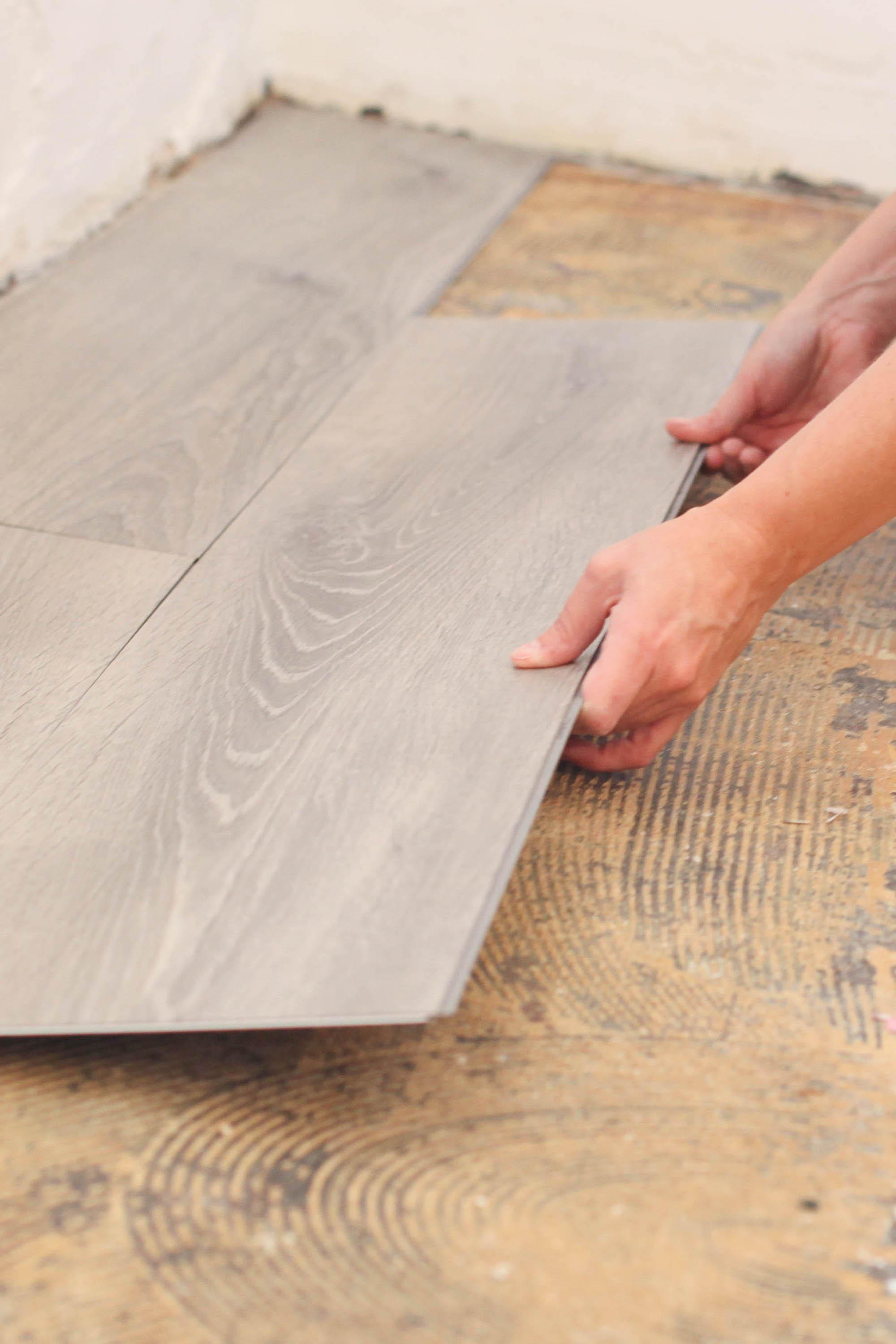 DIY Luxury Vinyl Flooring