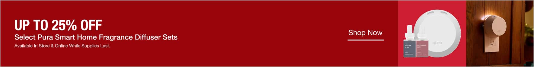 Up to 25% Off Select Pura Smart Home Fragrance Diffuser Sets