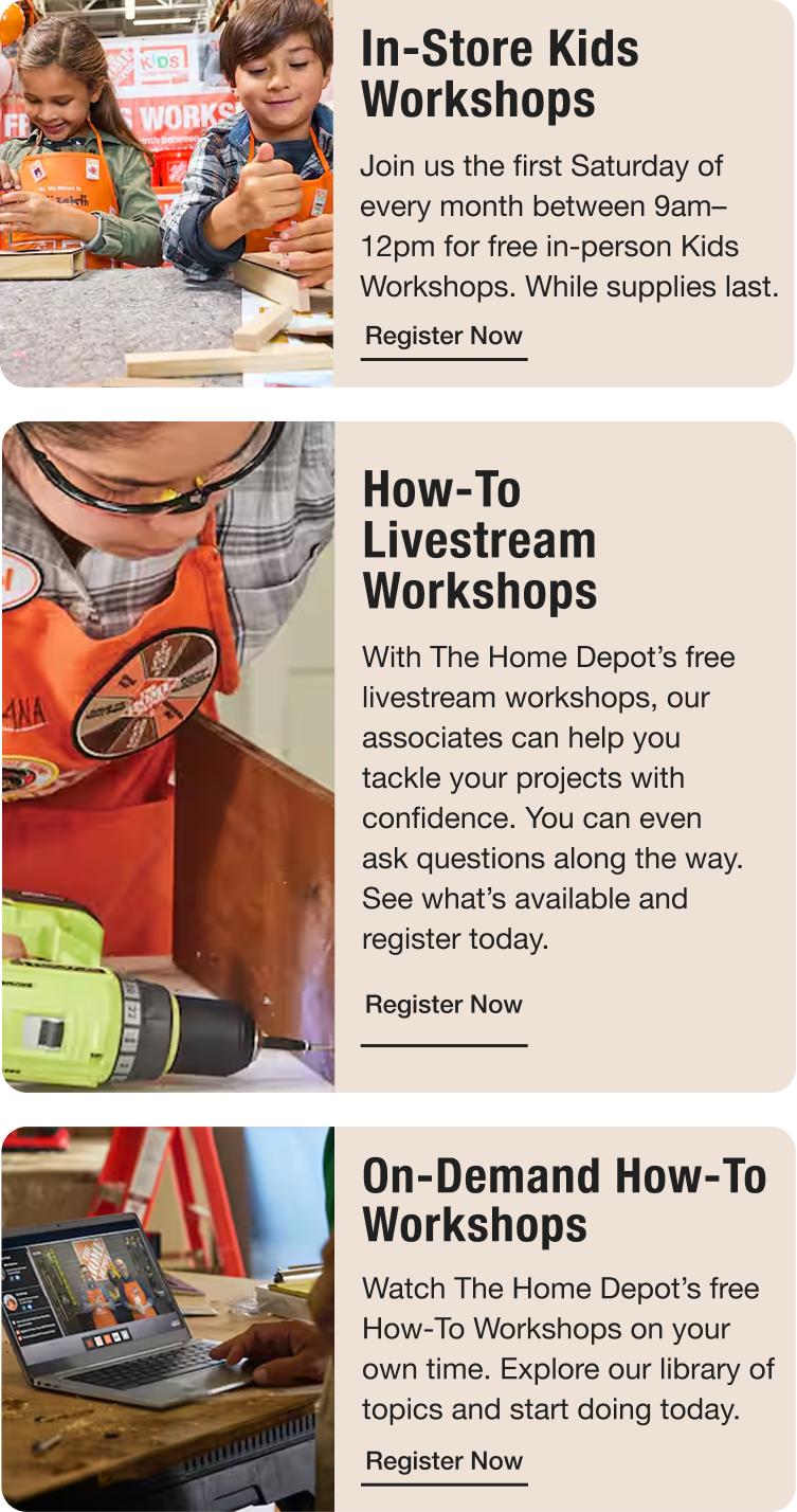 Free Workshops