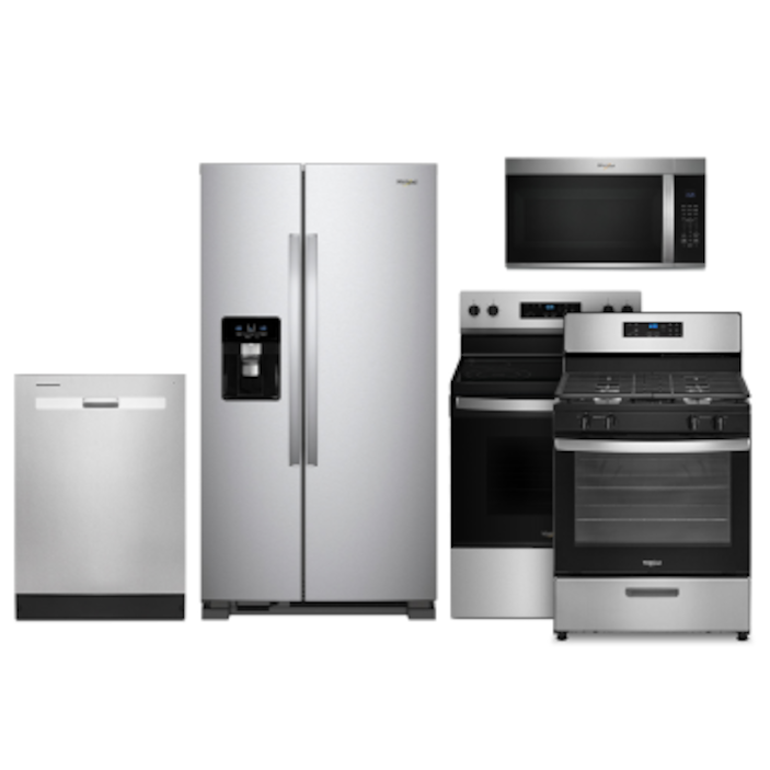 Side-by-Side Refrigerator, No- Preheat Airfry, Top-Control Dishwasher Suite