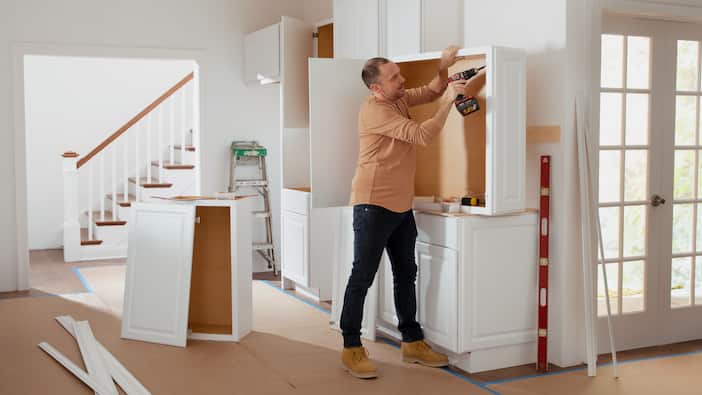 How to Install Kitchen Cabinets