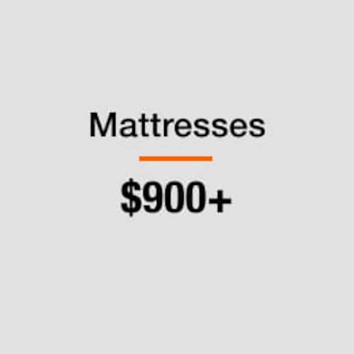 Mattresses $900+