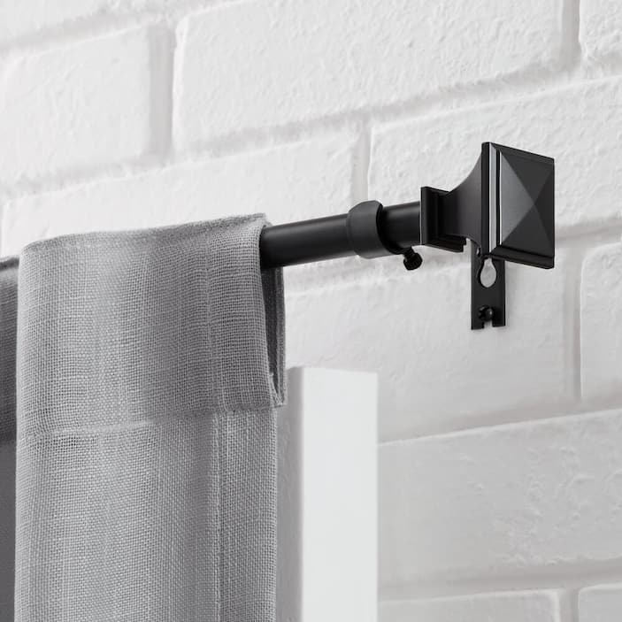 Black Curtain Rods