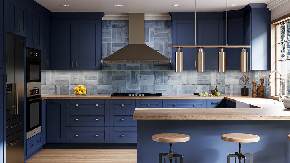 Home Decorators Collection Washington Cabinets in Vessel Blue