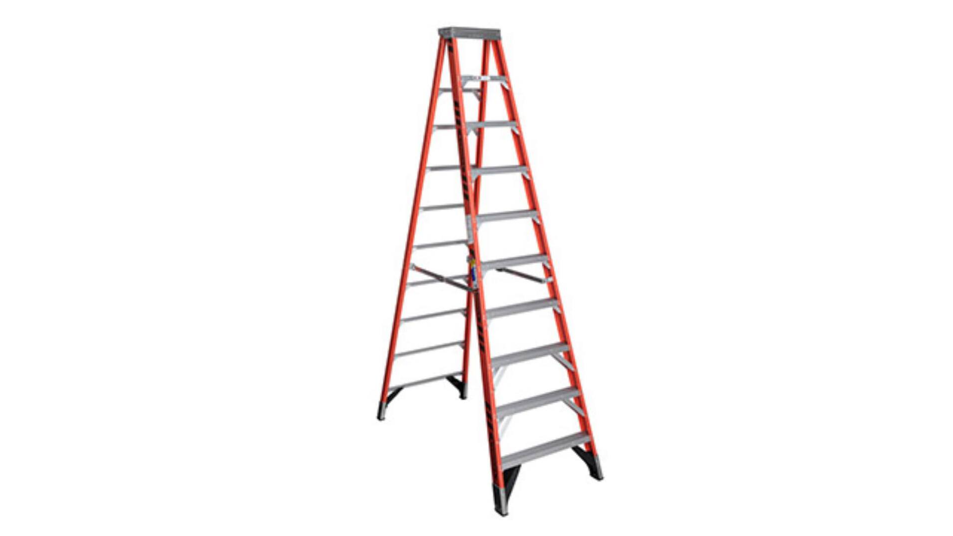 375 LB Fiberglass Stepladder 10'