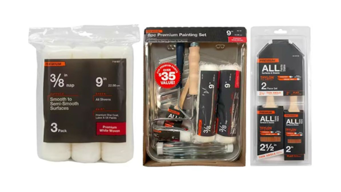 Premium Brushes & Rollers