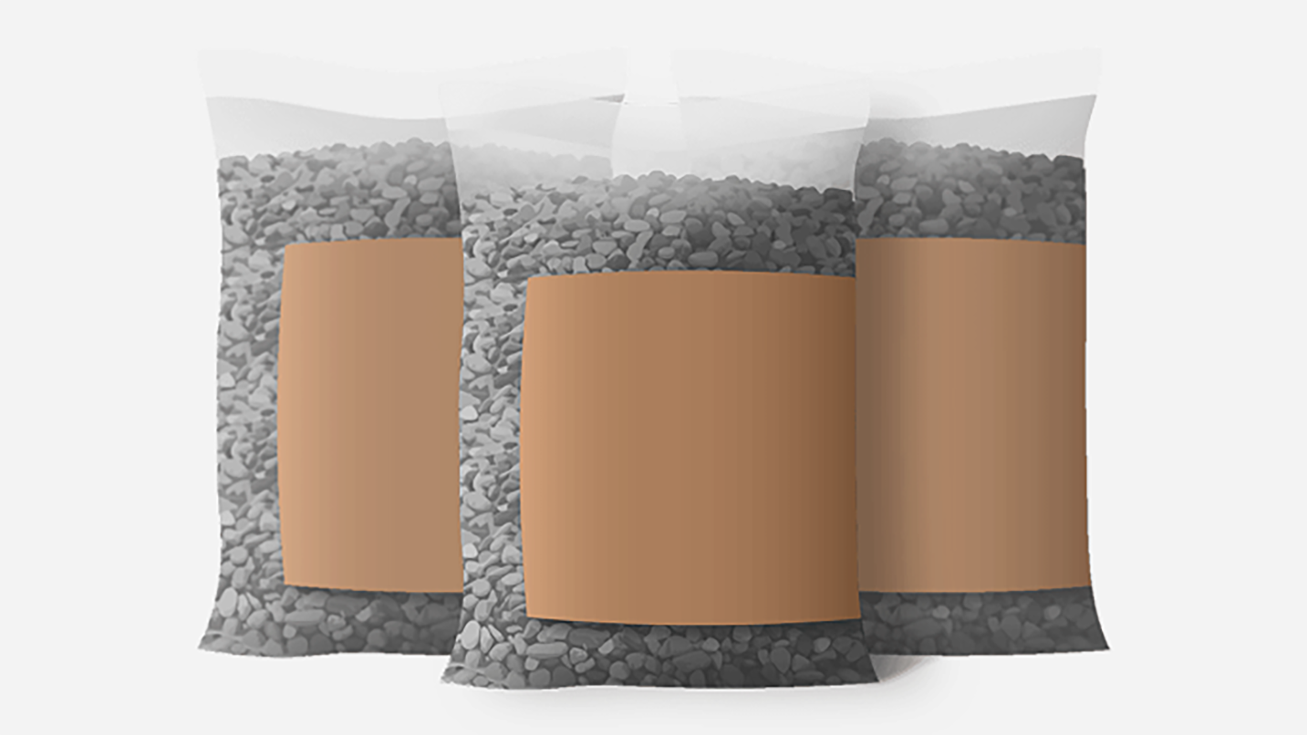 Bagged Landscape Rocks Bagged Landscape Rocks