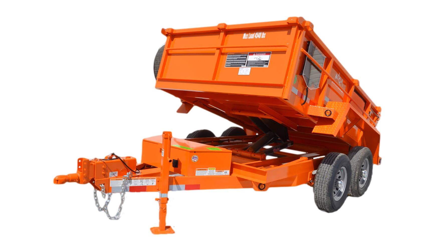 6' x 10' Dump Trailer, 4 cu. yd.