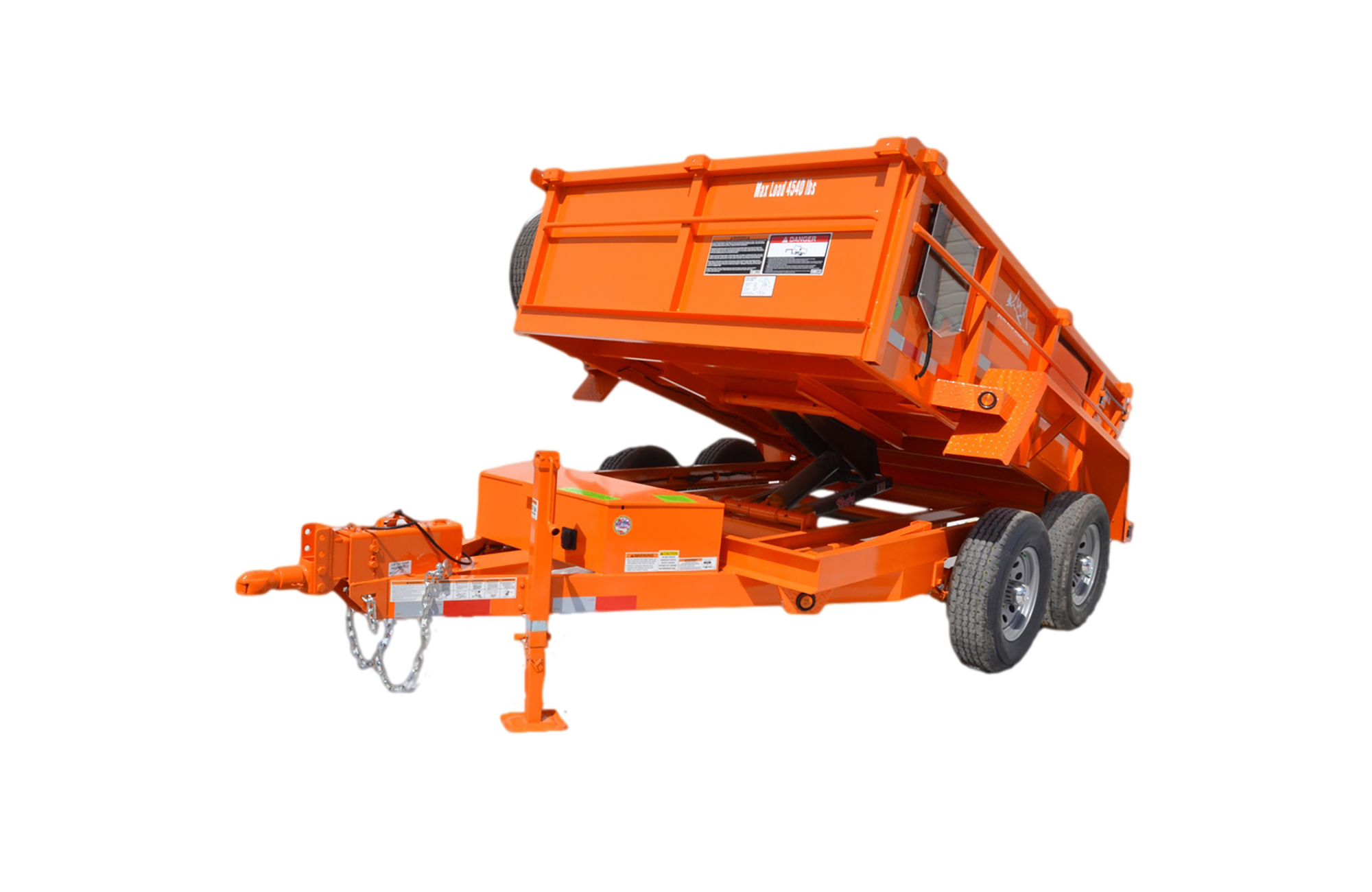 6' x 10' Dump Trailer, 4 cu. yd. 6' x 10' Dump Trailer, 4 cu. yd.