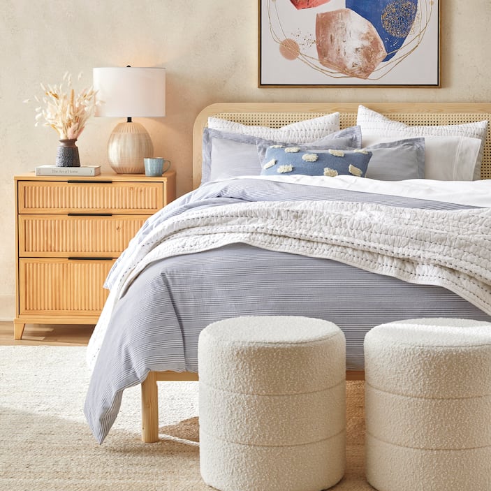 Streamlined Naturals Bedroom