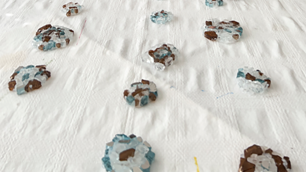 Make a Fire-Glass Suncatcher