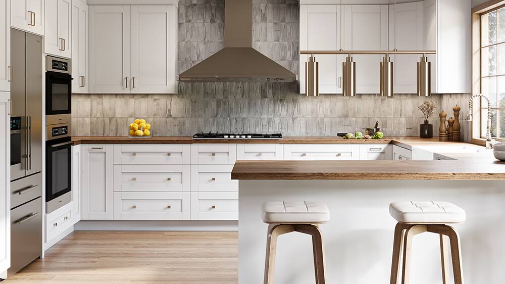 Home Decorators Collection Washington Cabinets in Vesper White