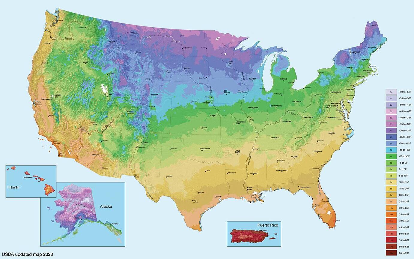Find Your USDA Plant Hardiness Zone
