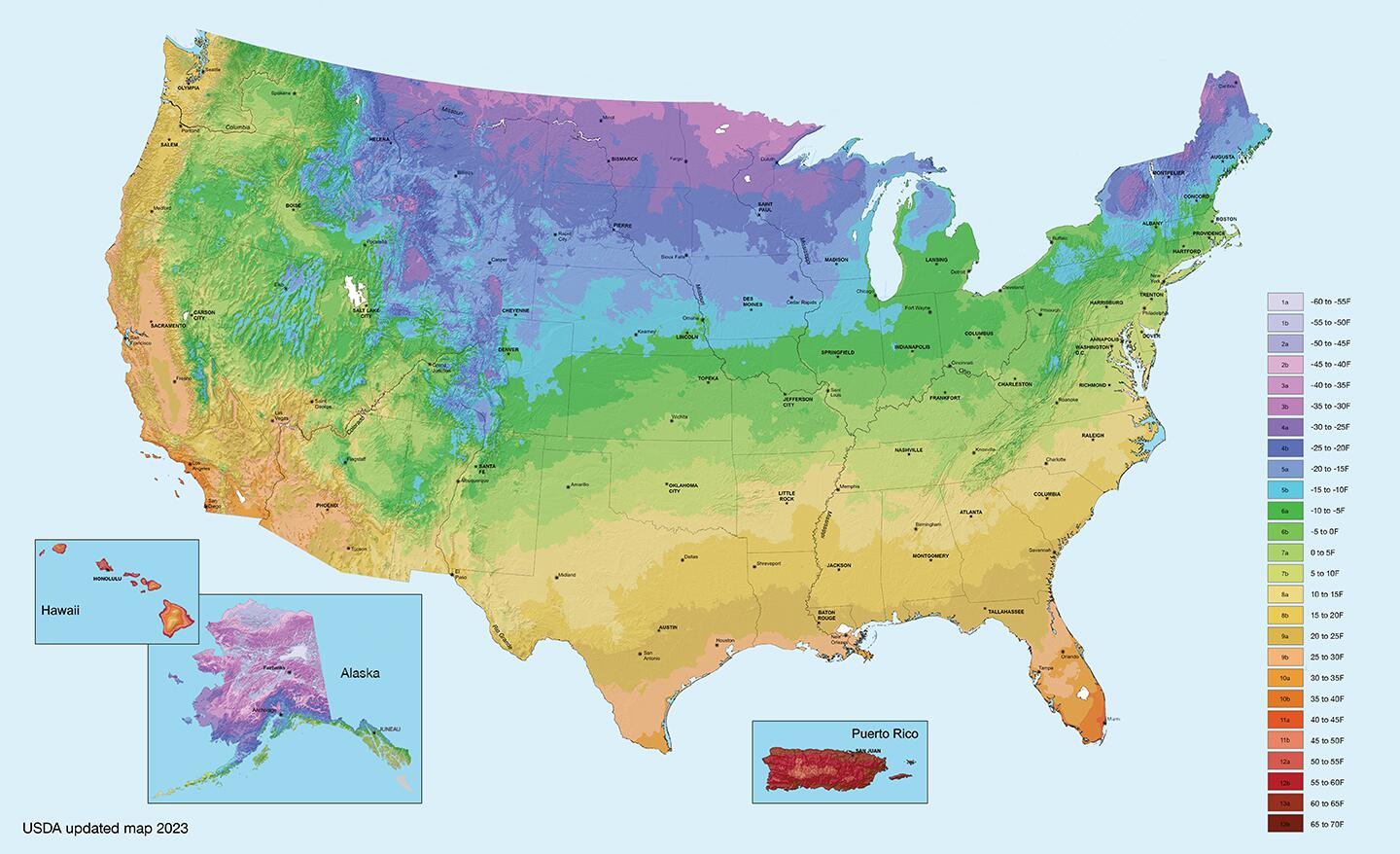Find Your USDA Plant Hardiness Zone