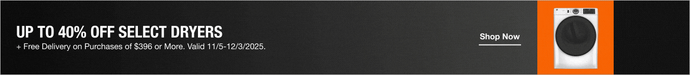 UP TO 40% OFF DRYERS