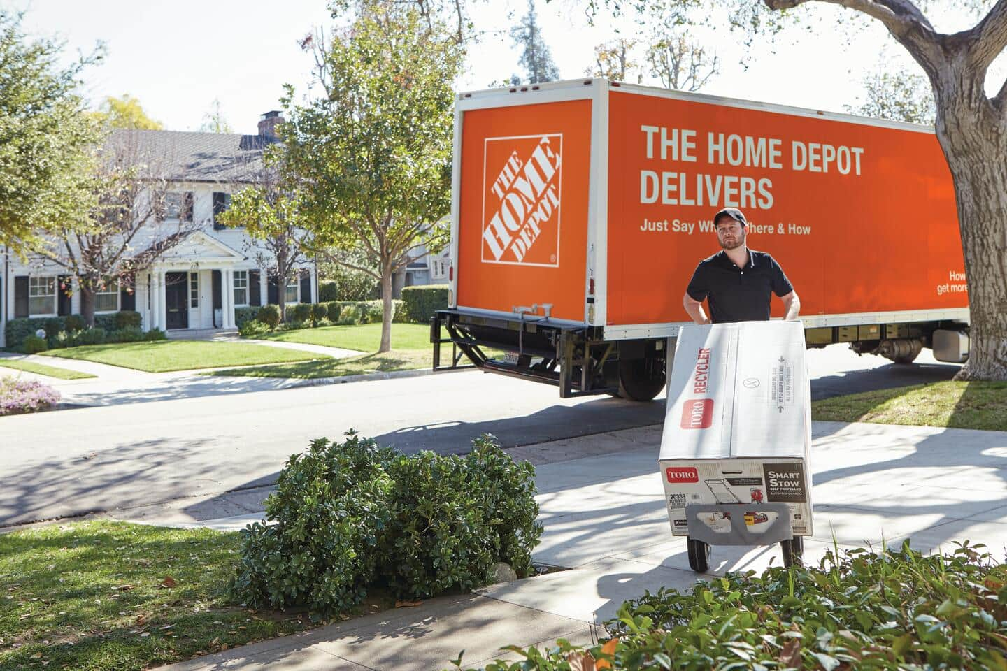 Home depot outlet fridge delivery