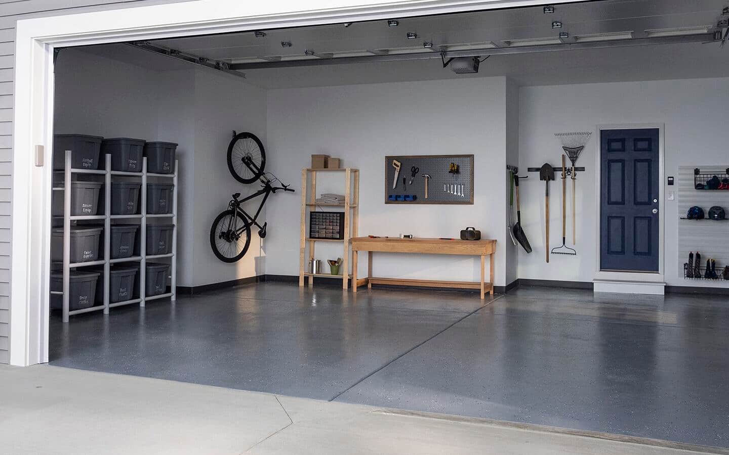 How to Epoxy a Garage Floor - The Home Depot, image size:1440x900