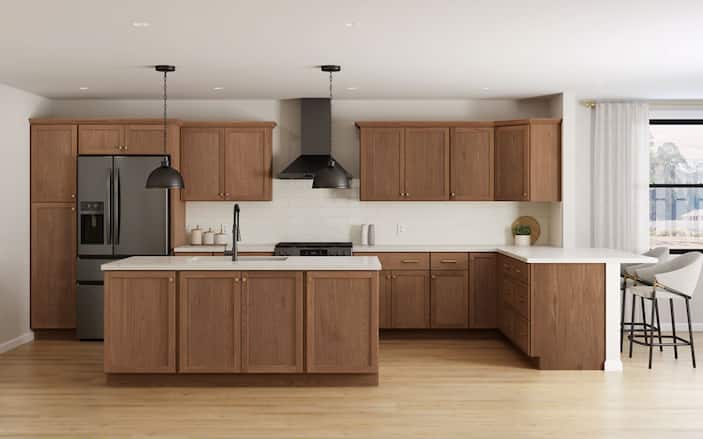 Brown Cabinets