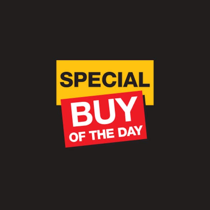 A graphic represents The Home Depot’s Special Buy of the Day.