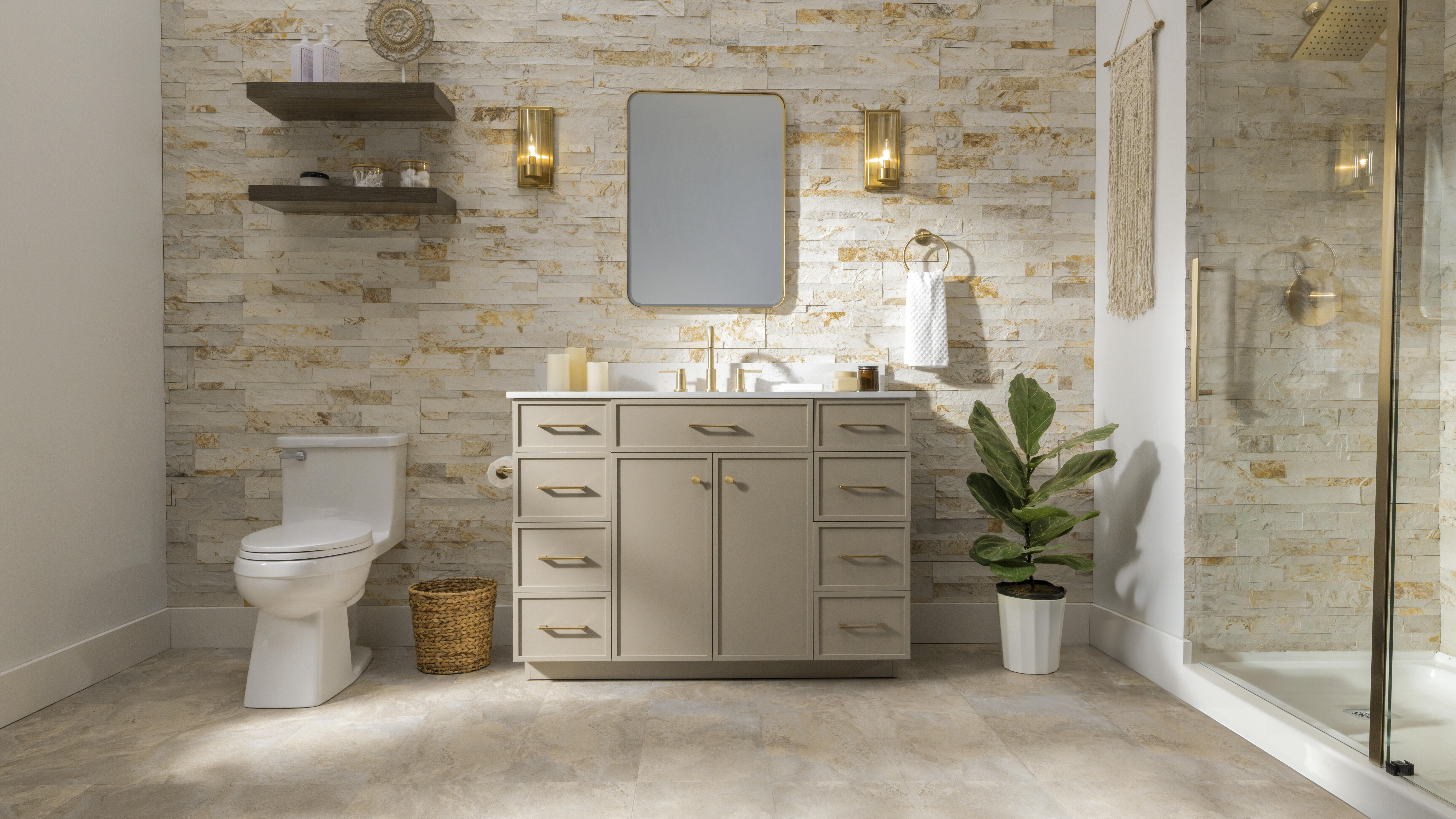 Glacier Bay - Bathroom Vanities - The Home Depot