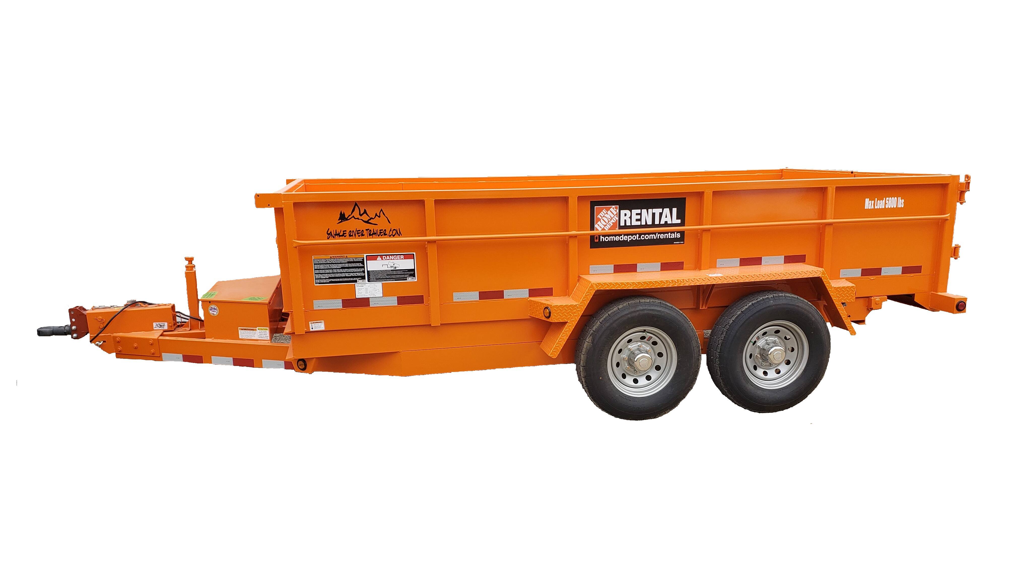 7' x 14' Dump Trailer