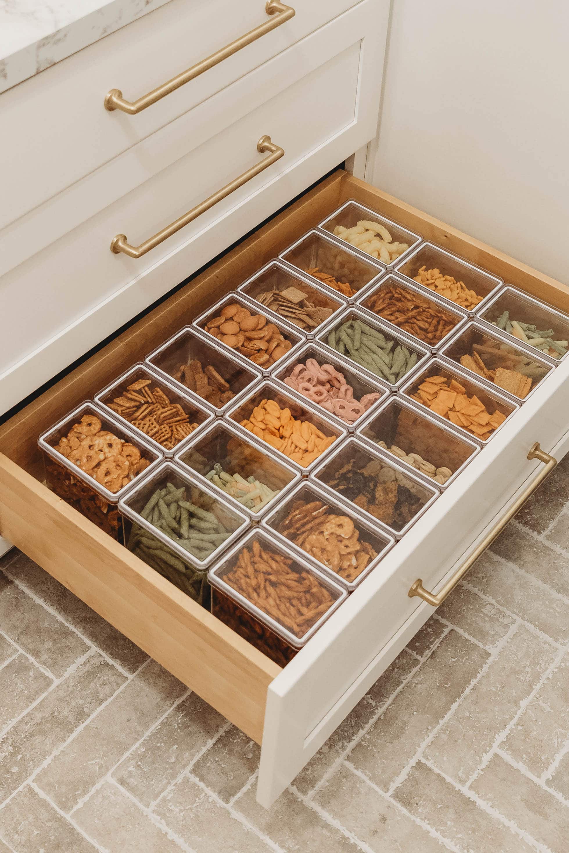 Bottom pantry drawer