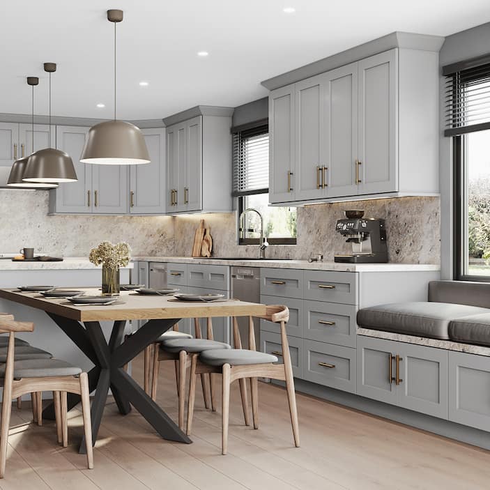 Gray Cabinets