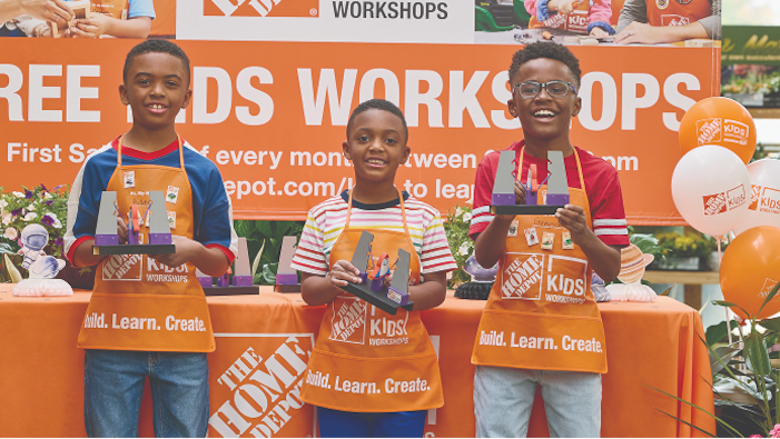 Home Depot Kids Workshop