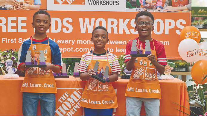 Home Depot Kids Workshop