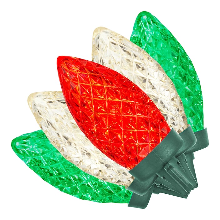 Red, Green & White