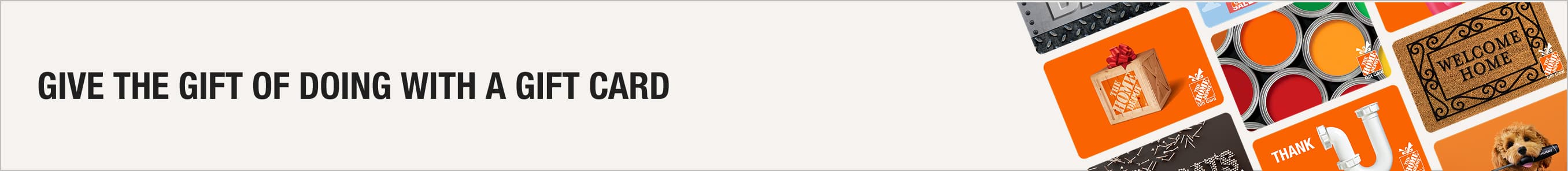 Give the Gift of Doing with a Gift Card