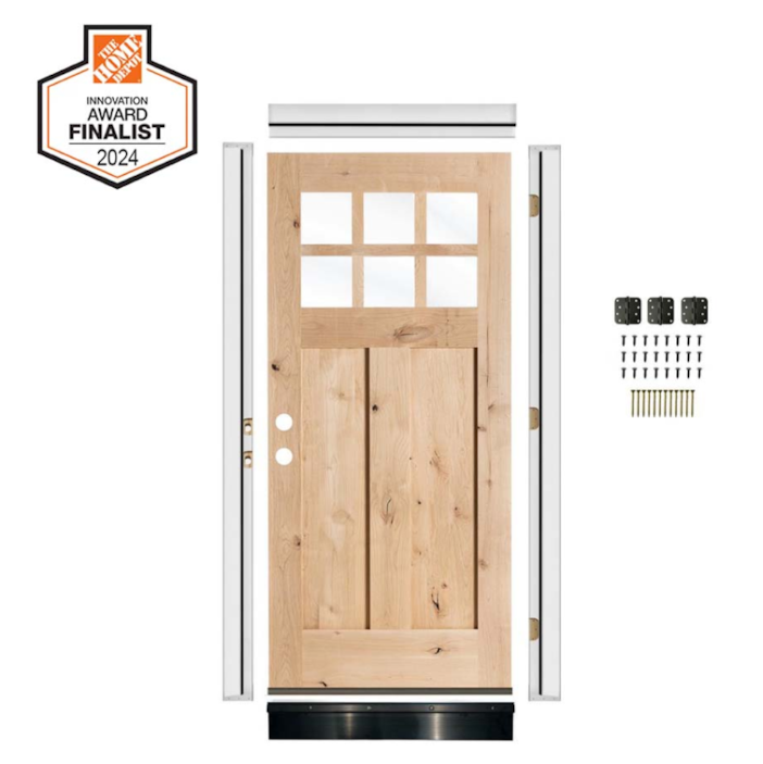 Door Kit w/Quick Assemble Jamb/DIY Exterior Doors