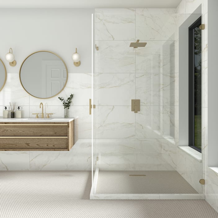 White Porcelain Tile