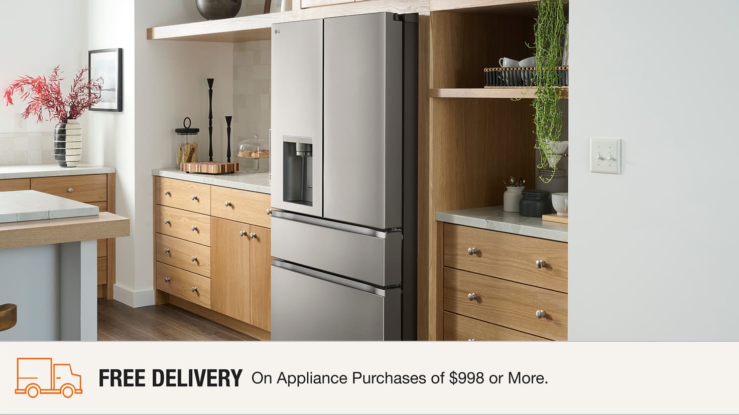 Up To 40% Off Select Refrigerators + Free Delivery On Purchases $998 Or More. Ends 1/28.