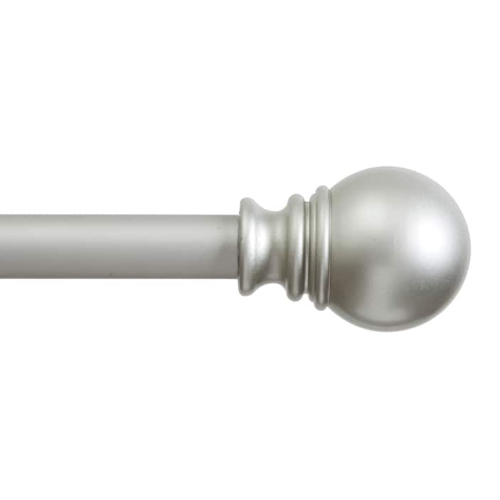 Silver Curtain Rods